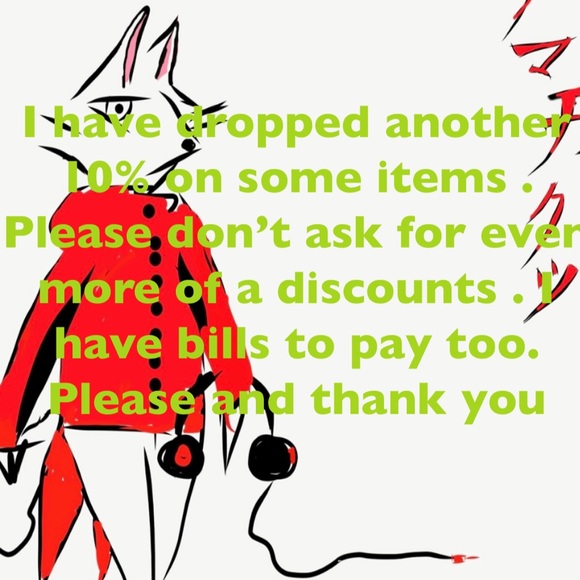 I dropped some items another 10% but please know this is my work and I got bills - Picture 1 of 1